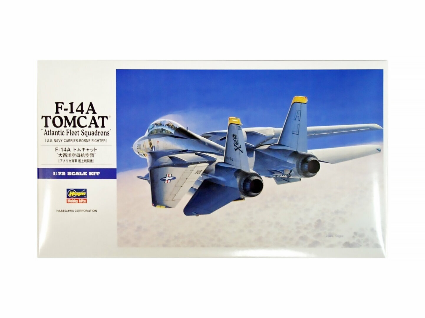 00544 Hasegawa Палубный истребитель F-14A Tomcat (1:72)