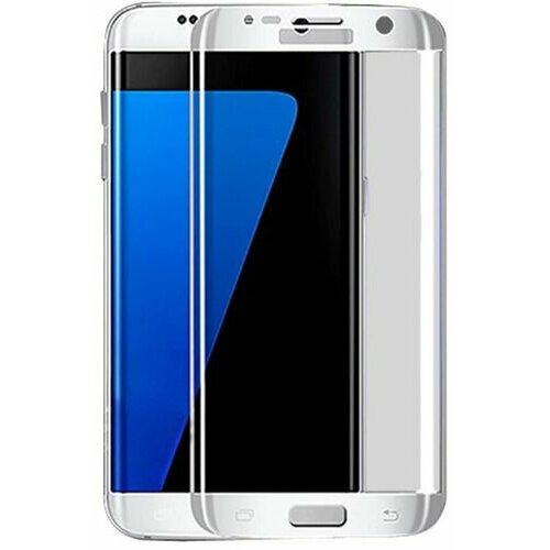 Защита экрана 9H защитное стекло 3D (изогнутое) для Samsung Galaxy S7 Edge Silver копье 700 мм изогнутое s7