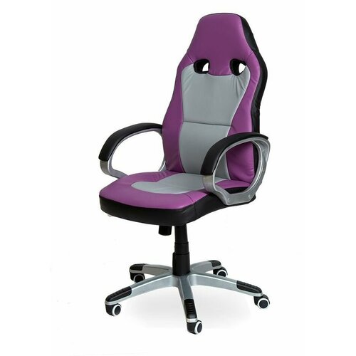Компьютерное кресло B-trade BT-64 PURPLE(№23)/GREY/BLACK