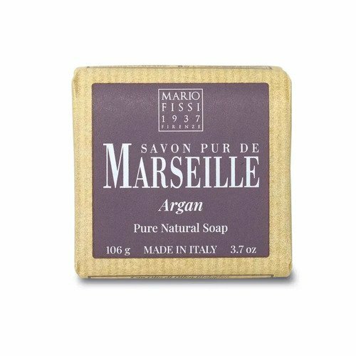 Мыло Mario Fissi 1937 Savon Pur de Marseille Argan / Марсельское Масло Аргании 106 г