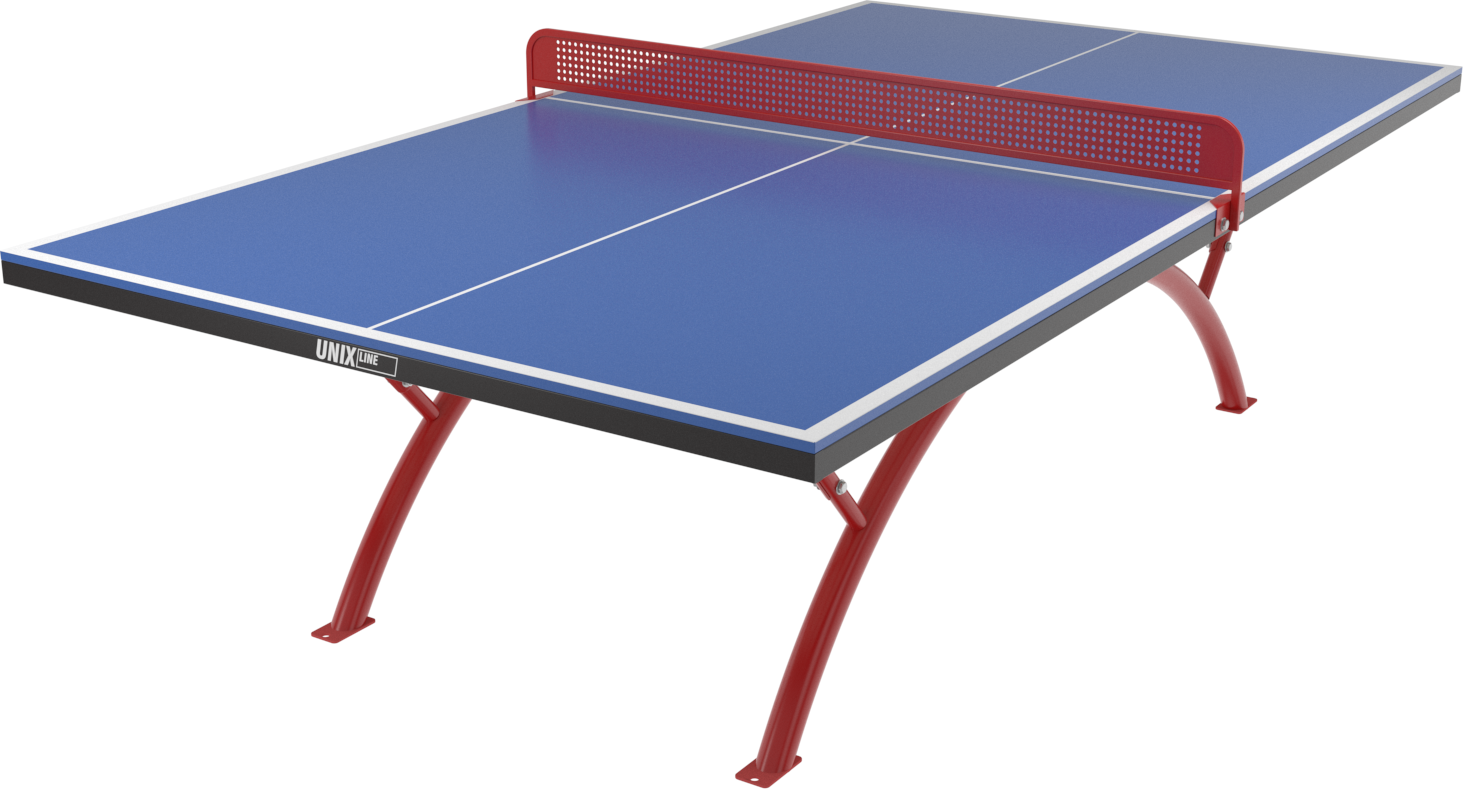 фото Антивандальный теннисный стол UNIX LINE 14 mm SMC blue