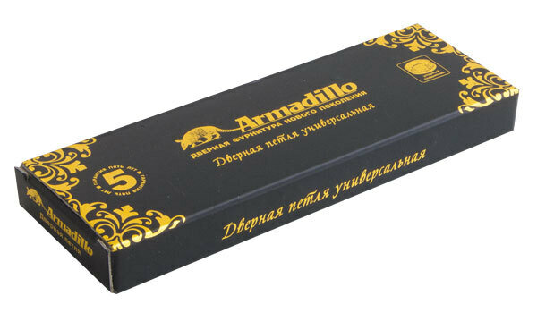 Петля универсальная Armadillo Castillo CL 500-A4 102x76x3,5 OB Античная бронза