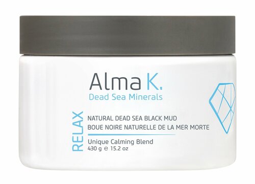 ALMA K. Natural Dead Sea Black Mud Грязь Мертвого моря для тела натуральная, 430 г