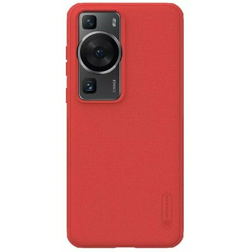 Накладка Nillkin Frosted Shield Pro пластиковая для Huawei P60 / P60 Pro Red (красная) накладка nillkin frosted shield пластиковая для huawei honor v9 honor 8 pro red красная