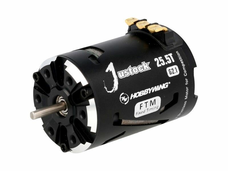 Бесколлекторный мотор Hobbywing JUSTOCK-25.5T-BLACK-G2.1 1600KV, 3.17/15 HW-30408013