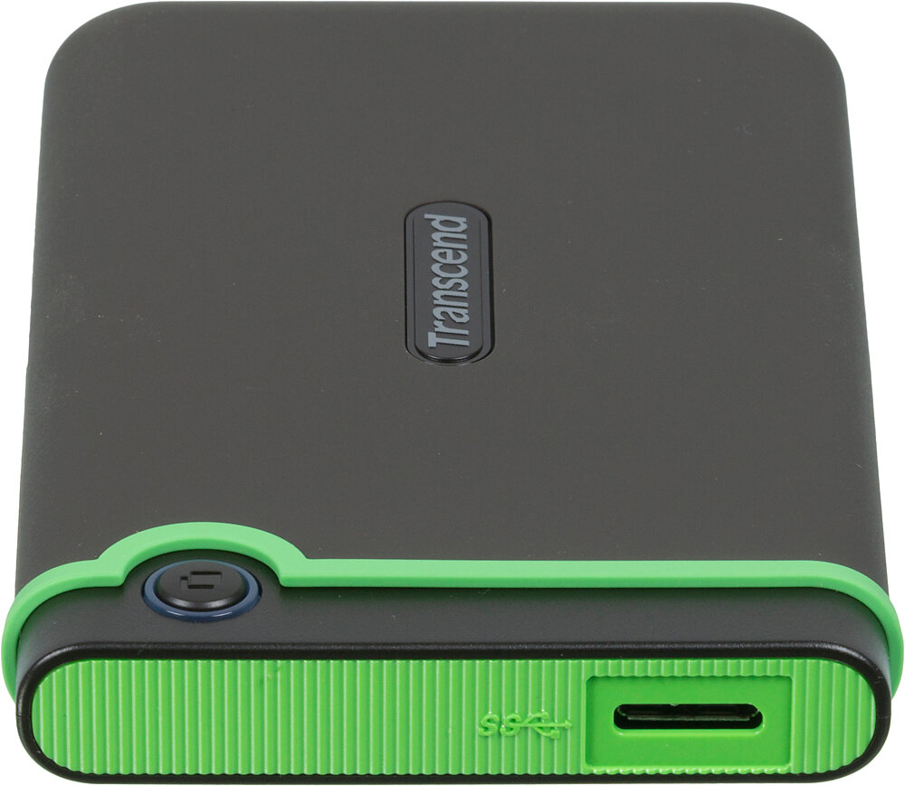 Внешний диск HDD Transcend StoreJet 25M3S TS2TSJ25M3S, 2ТБ, серый — фото 1