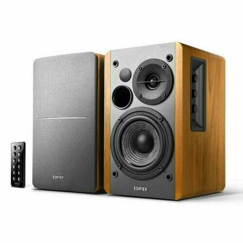 Аудиосистема Edifier R1280DB brown черный, коричневый
