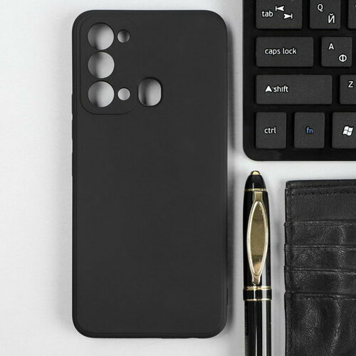 Чехол Ultimate, для телефона Itel Vision 3, силиконовый, черный