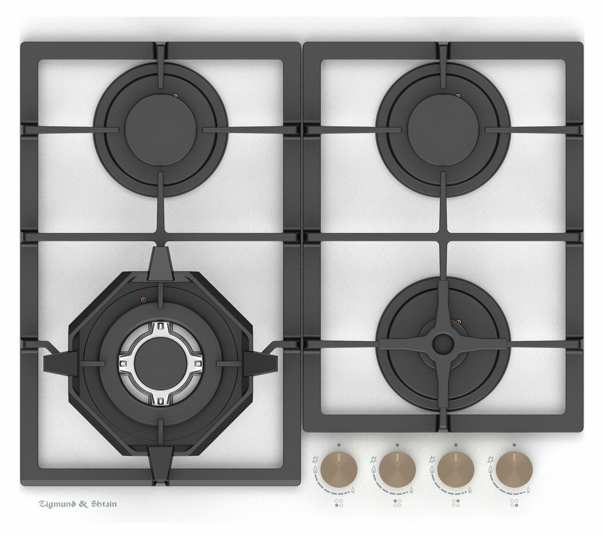 Газовая варочная панель Zigmund & Shtain M 26.6 W