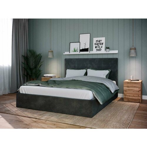 Велюр Серый