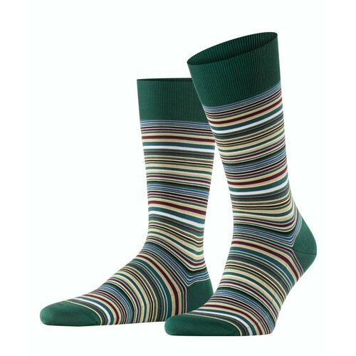 Мужские носки Falke, 1 пара, классические, нескользящие, размер 41-42, зеленый