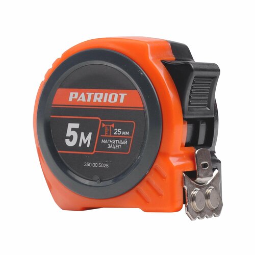 Рулетка PATRIOT MTP-5-25, ABS-корпус, 5м*25 мм