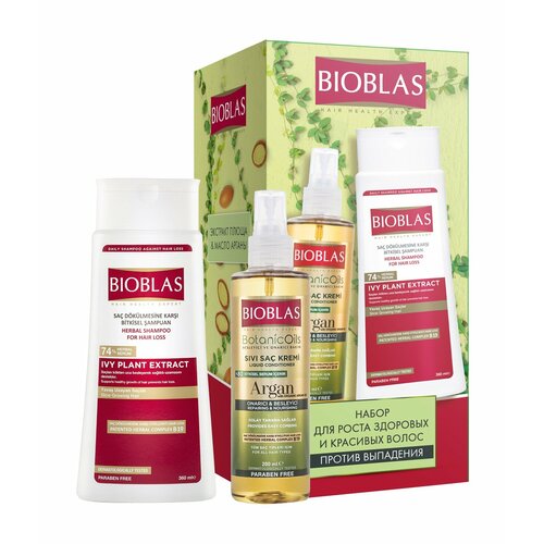 Набор против выпадения и для роста здоровых и красивых волос Bioblas Growth of Healthy and Beautiful Hair Anti Hair Loss Set