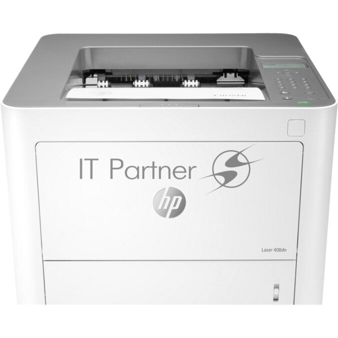 Принтер HP Laser 408dn Printer (A4, 1200dpi, 40ppm, 256Mb, 2 trays 50+250, duplex, USB/GigEth, PCL5, PCLXL, PS, cartridge 3000 pages & Imaging Drum 30K pages in box, repl. Samsung SL-M4020ND) (7UQ75A# - фото №6