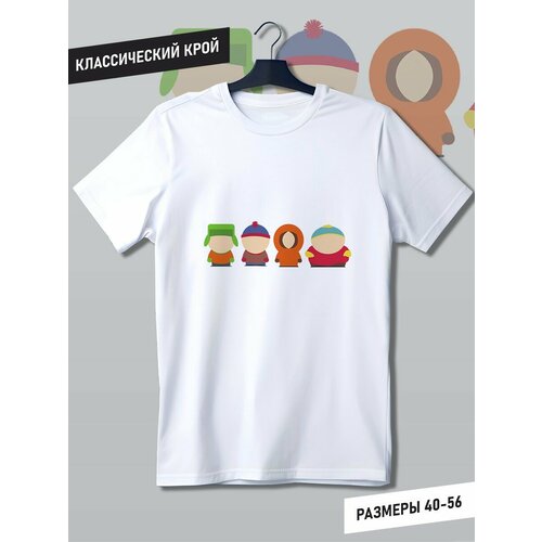 фото Футболка, размер l, белый будь на стиле