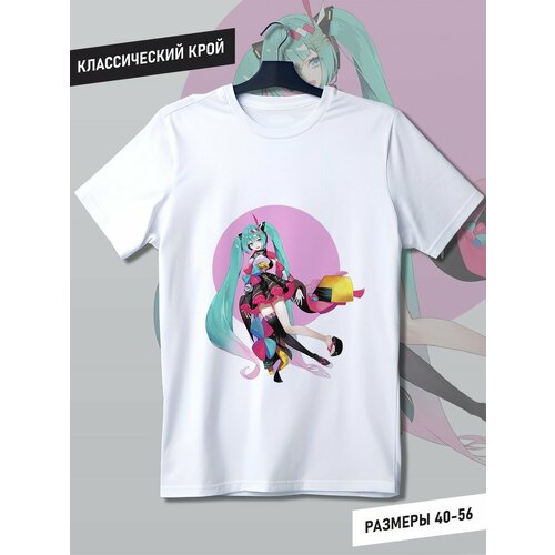 фото Футболка, размер m, белый будь на стиле