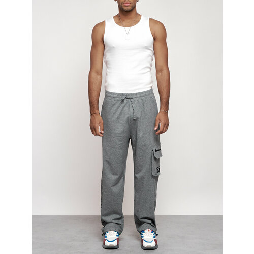 фото Брюки , размер 54, серый нет бренда