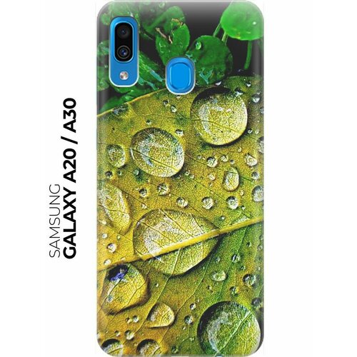 RE: PA Накладка Transparent для Samsung Galaxy A20 / A30 с принтом После дождя re pa накладка transparent для samsung galaxy a80 с принтом после дождя