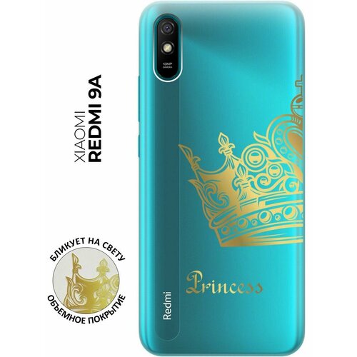 Силиконовый чехол с принтом True Princess для Xiaomi Redmi 9A / Сяоми Редми 9А силиконовый чехол с принтом true princess для xiaomi redmi 10 сяоми редми 10