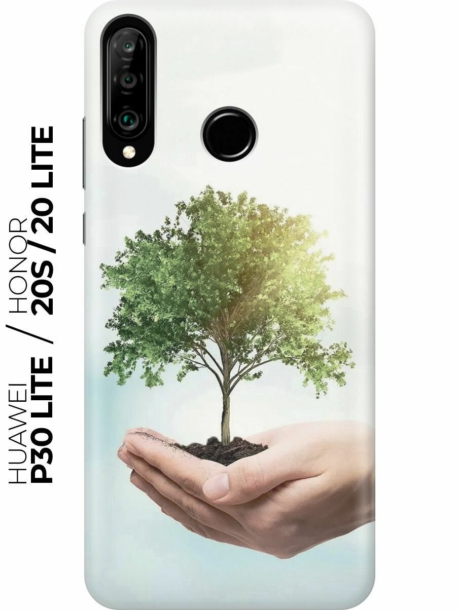 Силиконовый чехол Береги природу на Huawei P30 Lite / Honor 20 Lite / Honor 20s / Хуавей П30 Лайт / Хонор 20 Лайт / Хонор 20s