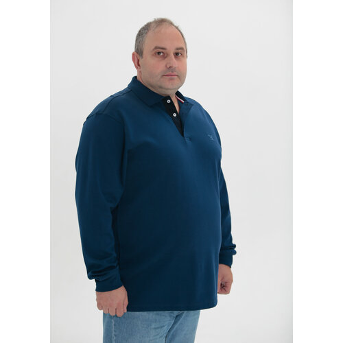 фото Поло тд коллекция, размер 5xl, синий
