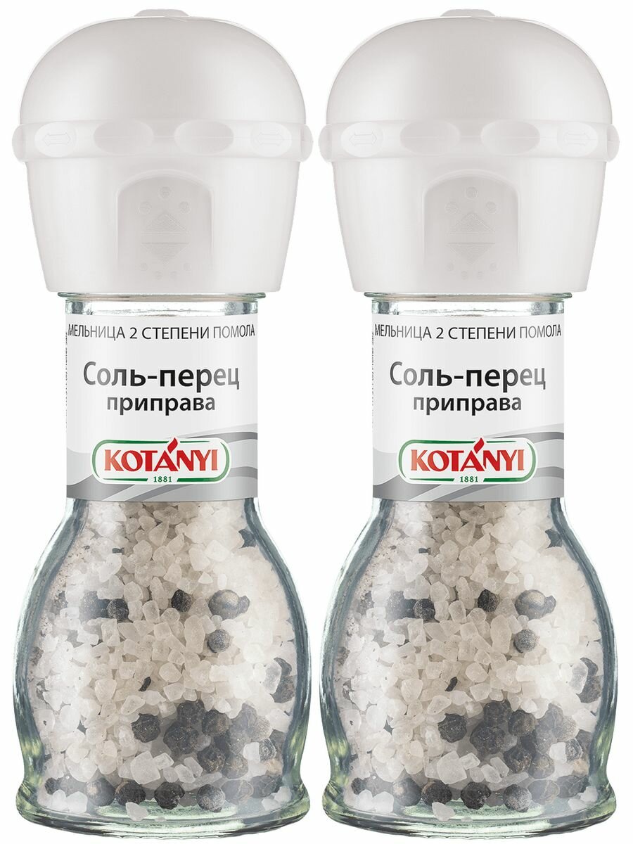фото Приправа Соль-Перец мельница 65 г * 2 шт