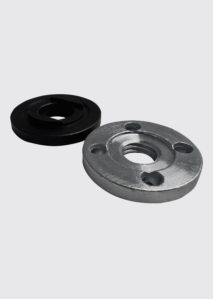 Гайка с опорным фланцем для УШМ М14, Vertextools - фото №8