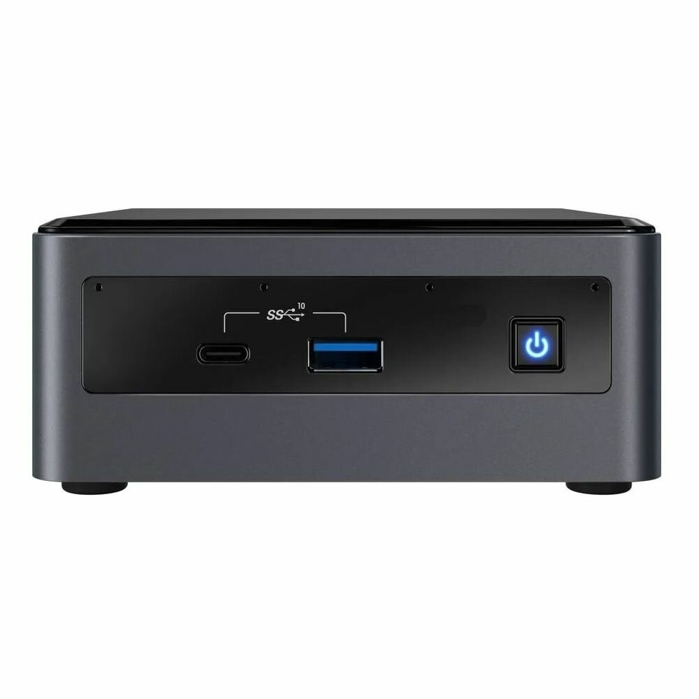 Платформа для сборки пк Intel NUC 10: Intel Core i3-10110U, VGA Intel UHD Graphics, VESA, no codec (БЕЗ ШНУРА) (BXNUC10I3FNHN) - фото №4