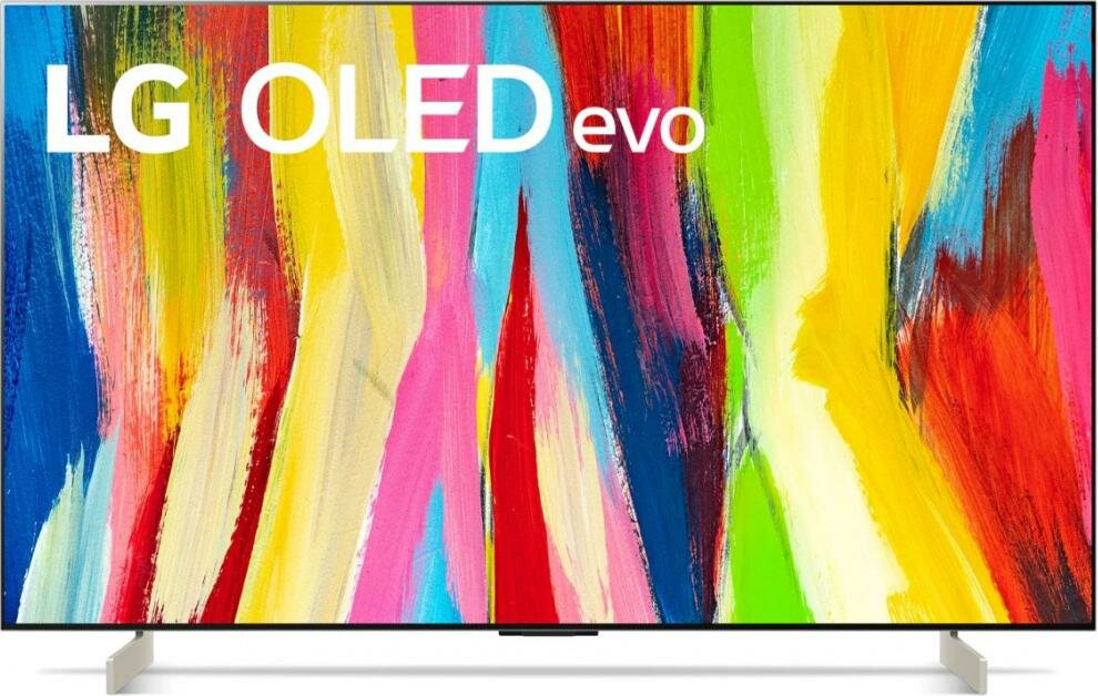 Телевизор LG OLED42C2RLB 2022 OLED, HDR