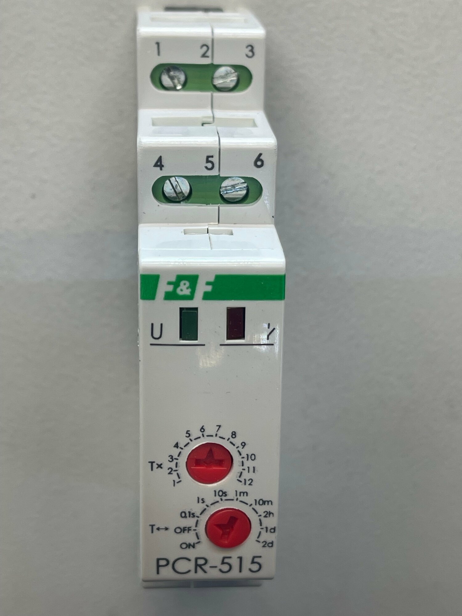 Реле времени PCR-515 01с - 24дн 8А 2NO/NC задержка включения EA02001006