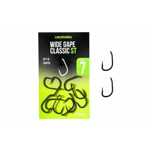 фото Крючки карповые carptoday wide gape classic st размер №7
