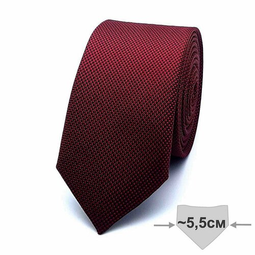 Галстук Milano, бордовый