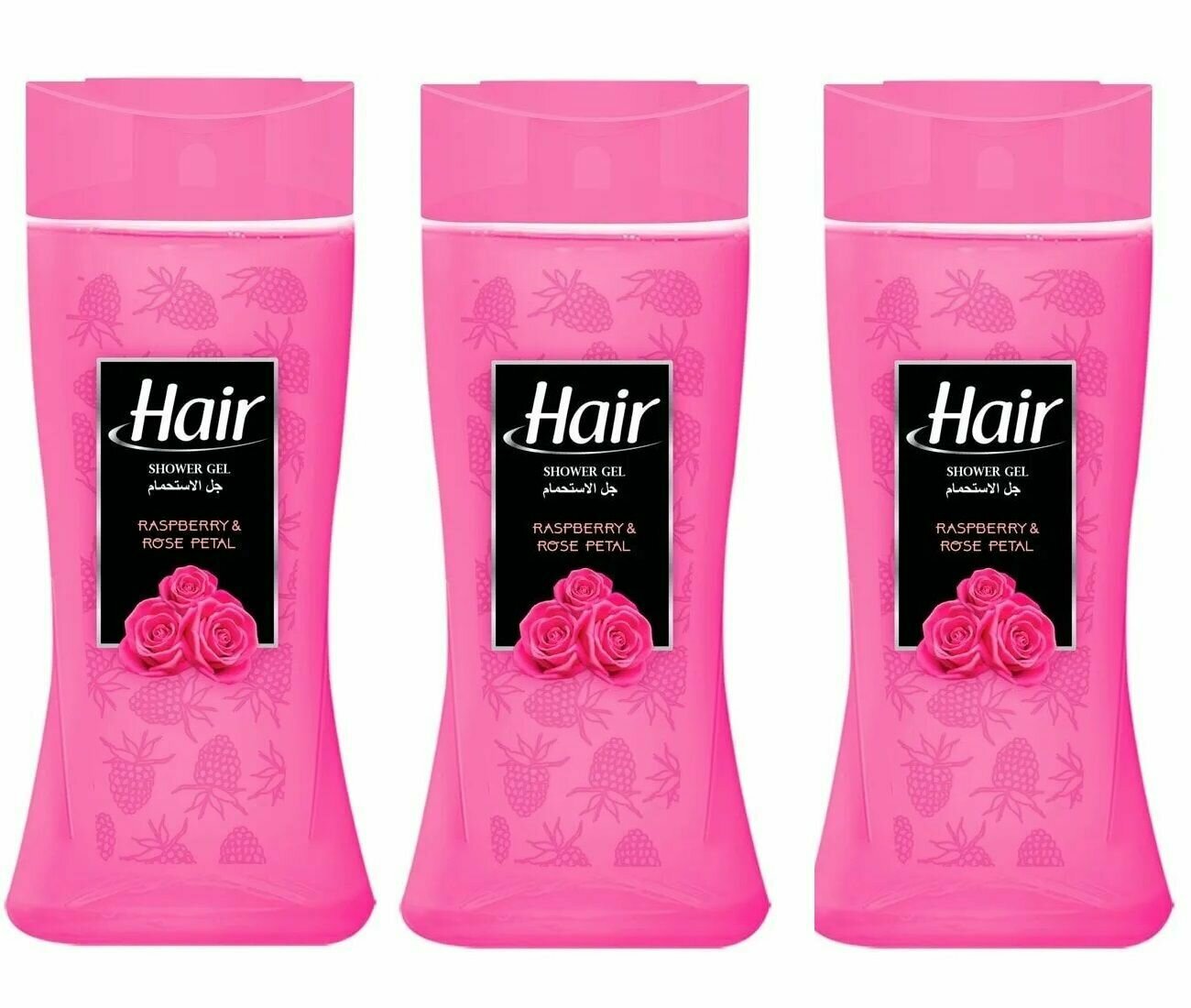 Гель для душа Hair Малина & Розовые лепестки 500мл ABC Deterjan Sanayi ve Ticaret AS - фото №1