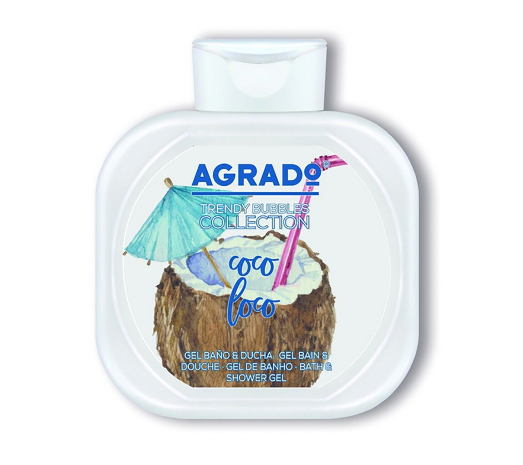 Гель для душа Agrado Coco Loco 750мл Agrado Cosmetic - фото №6