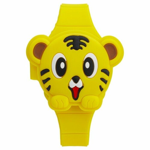 Часы наручные электронные детские Тигренок ремешок l-225 см 55700₽