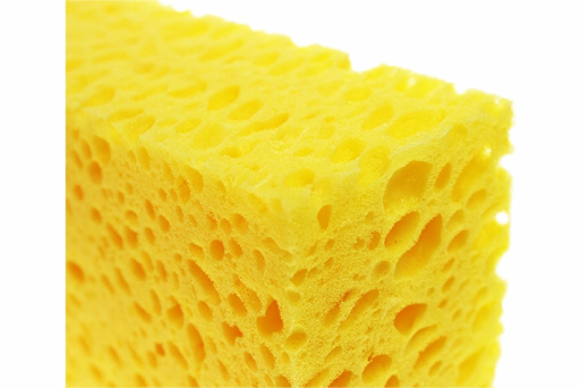 Губка для мойки автомобиля крупнопористая износостойкая Shine Systems Wash Sponge, 20*12*6см, SS819 — фото 4