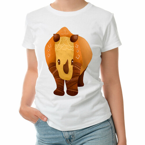 фото Футболка roly, размер s, белый