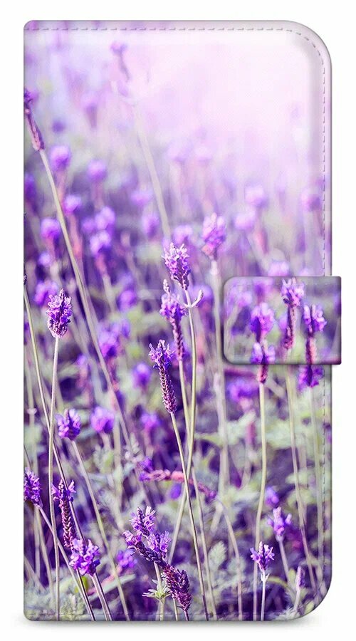 Чехол-книжка "Цветочный фон 7 book" на Samsung Galaxy J8 / Самсунг Галакси Джей 8