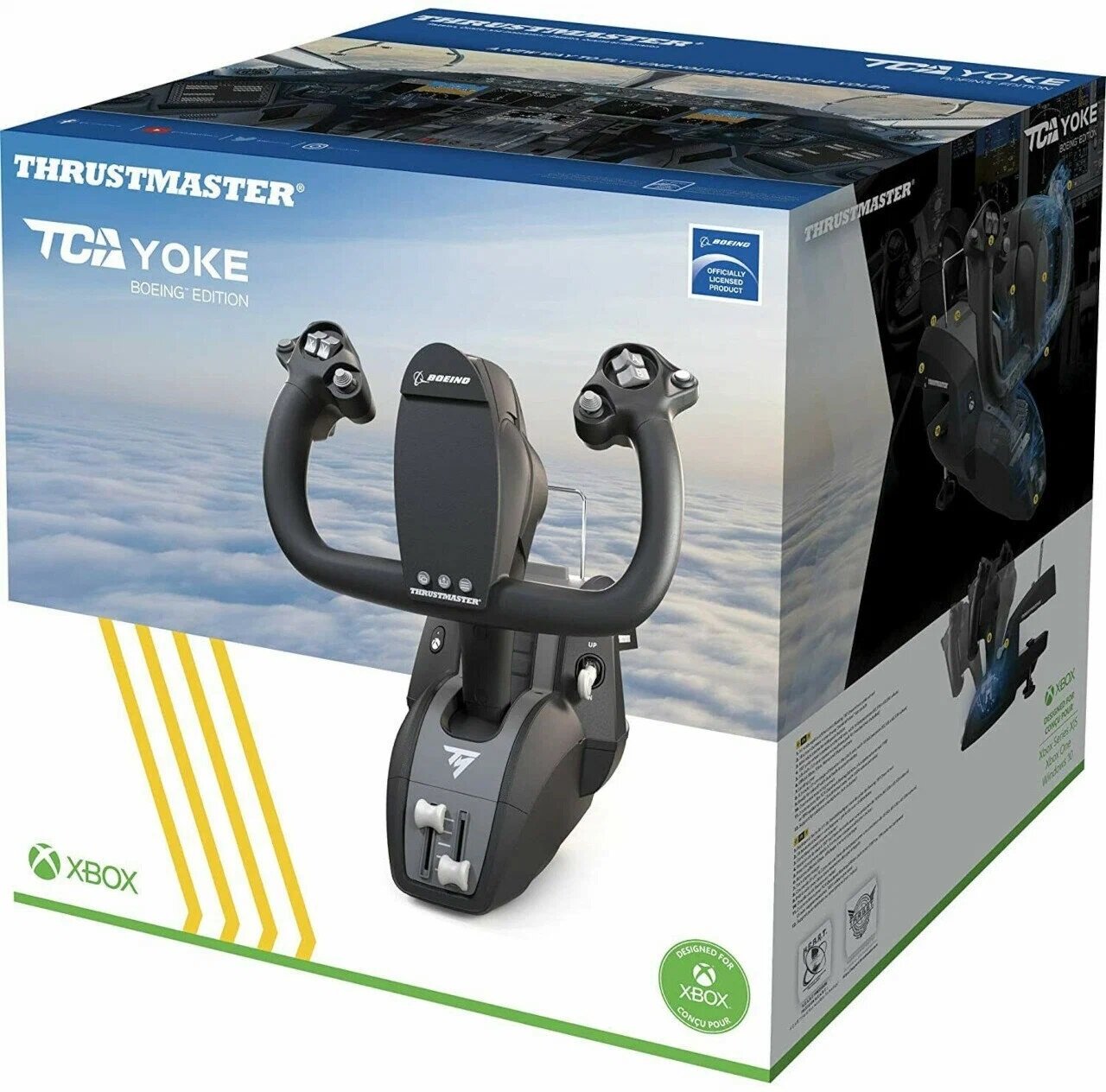 Штурвал проводной Thrustmaster TCA Yoke Boeing Edition (4460209)