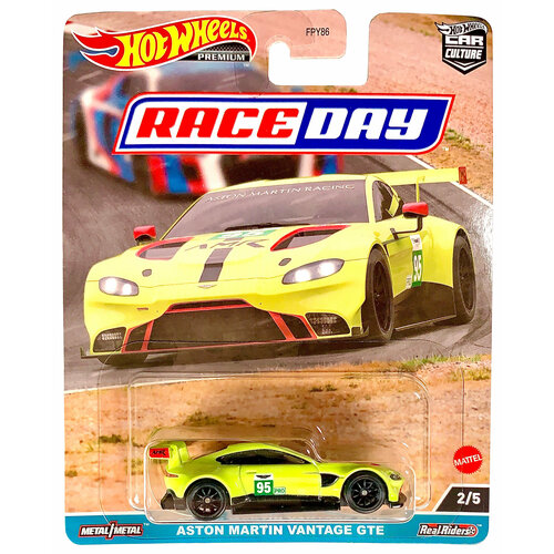 Машинка Hot Wheels Premium Aston Martin Vantage GTE