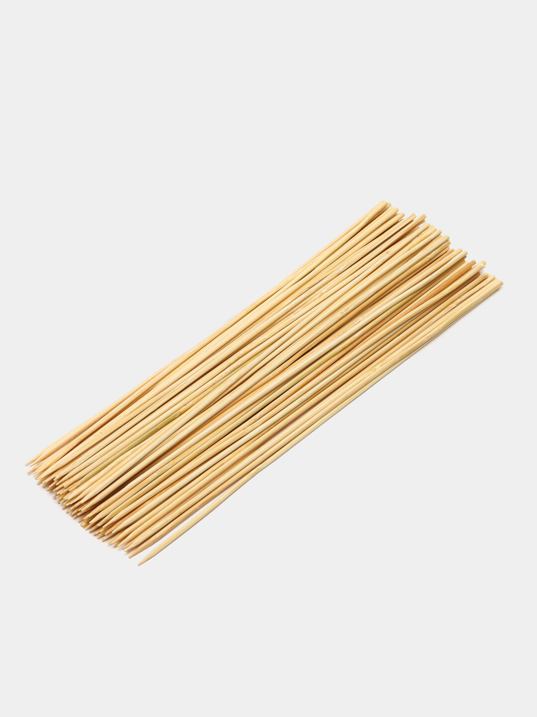 Деревянные шпажки шампуры из бамбука, 25 см, 100 штук - фотография № 2