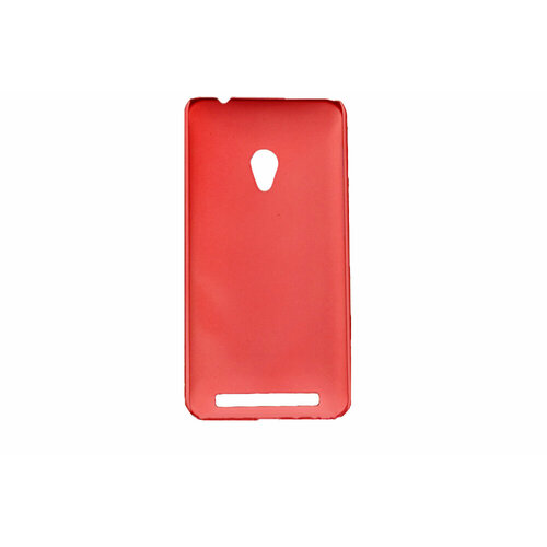 Задняя панель-крышка-накладка MyPads из пластика для ASUS Zenfone 4 A450CG 4.5 красная шлейф для asus zenfone 4 a450cg 4 5 с держателем sim