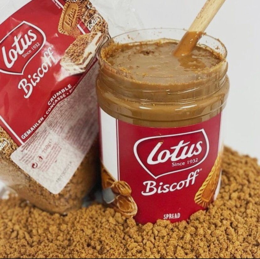 Lotus Biscoff карамелизованная бисквитная паста 400 грамм - фотография № 5