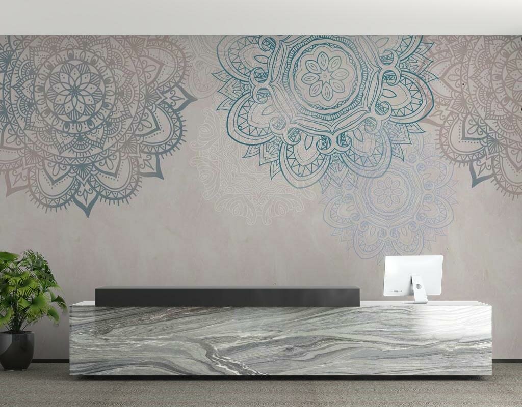 фото Фотообои Мандалы 275x413 (ВхШ), бесшовные, флизелиновые, MasterFresok арт 7-792