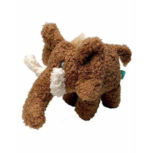 Игрушка Tufflove для собак Мамонт, коричневый 18 см