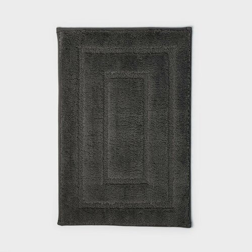 Коврик для дома «Мягкость», 40×60 см, цвет серый