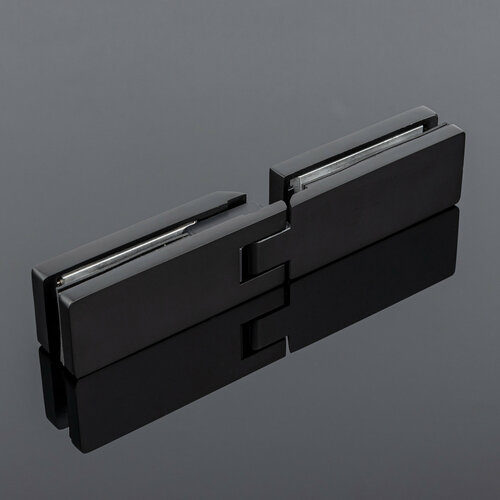 Петля стекло-стекло 180 черный матовый sus304 2553₽