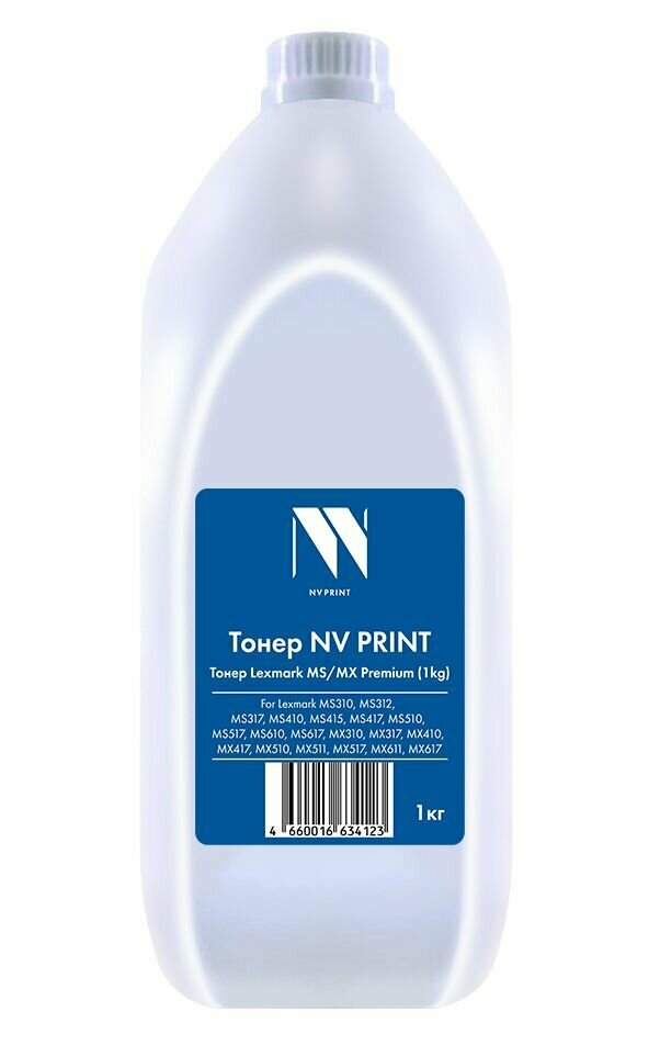 Тонер NV PRINT для Lexmark MS/MX Premium (1кг)