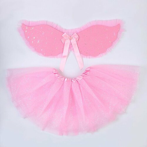 фото Карнавальный костюм "очаровательная бабочка", юбка, крылья для девочек 5-7 лет лас играс