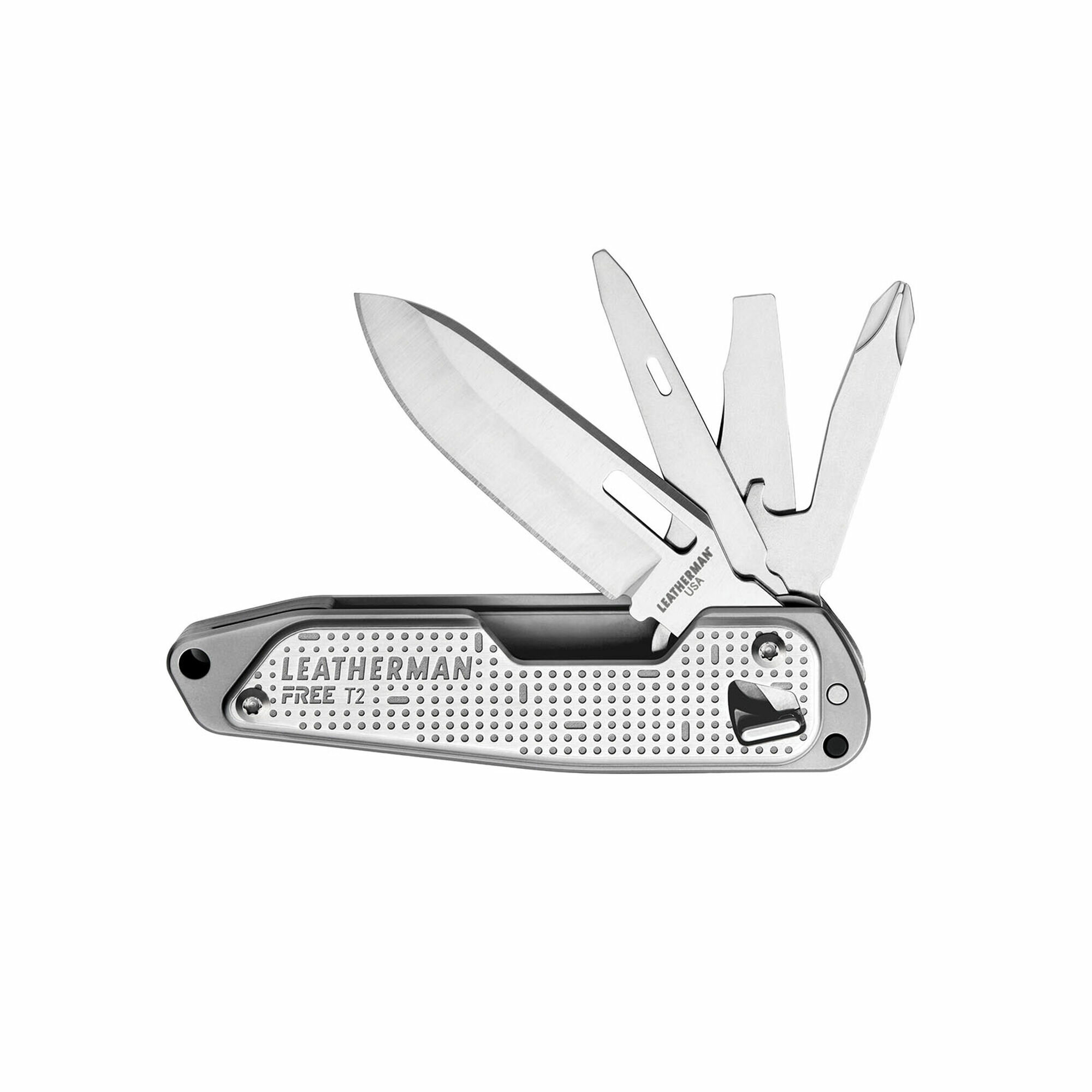 Мультитул LEATHERMAN Free T2 (832682) серебристый